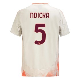 Camiseta de fútbol AS Roma Ndicka 5 2ª equipación 2024-25
